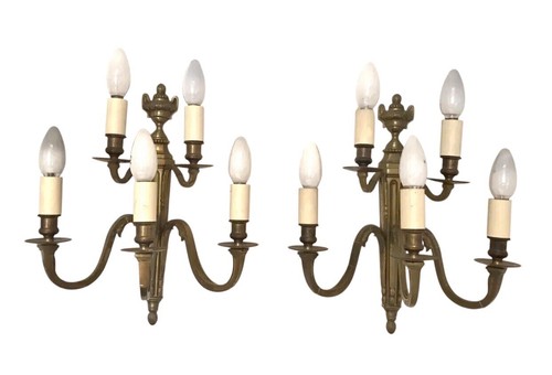 Pair antique french gilt - pair,