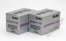 Rollei Superpan 200 Infrared Effect Black & White 200asa 35mm 36exp Film 2 Rolls