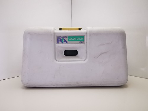 Risograph green colour drum - risograph,