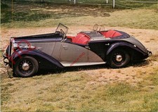 Picture Postcard::VINTAGE CAR, 1939 DAIMLER 2 1/2-LITRE DB18 DOLPHIN