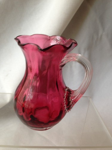 Vintage cranberry glass - vintage,