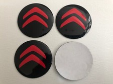4x Sticker Citroen Wheel