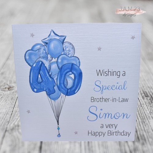 Personalised birthday card - personalised,