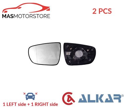 Rear view mirror glass pair - view,