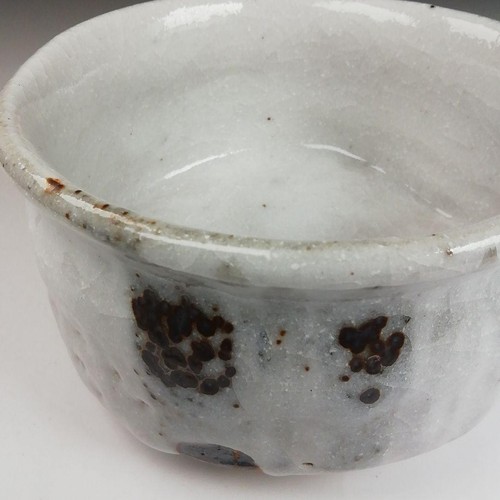 Tea bowls shino - tea, kato
