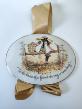 Holly Hobbie VTG plate wall
