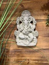 STONE GARDEN GANESH GANESHA BUDDHA WALL PLAQUE ORNAMENT