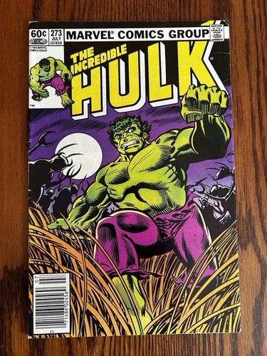 Incredible hulk 273 marvel - incredible, #273