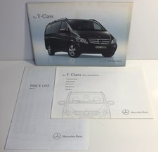 Catalog Mercedes-Benz V-Class W6392011 Edition V350 Ambiente Trend Price List Ya