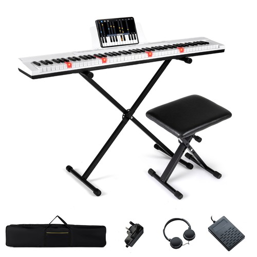 Key electric piano keyboard - electric,