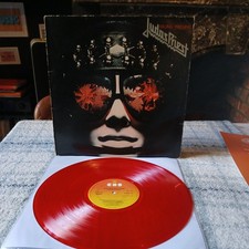 LIMITED RED VINYL JUDAS PRIEST KILLING MACHINE UK 1ST PRESS 1978 Vinyl EX