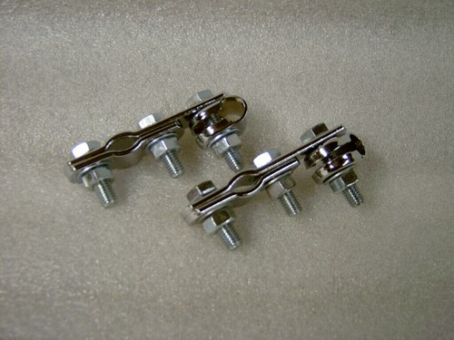 Mirror brackets chrome fits - chrome,