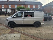 VW T5 T5.1 2003-2015 SWB WHEEL ARCHES FENDER FLARES BLACK ABS Add on