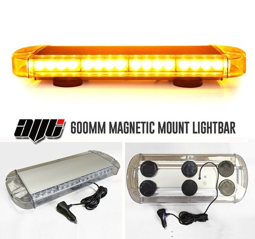600mm magnetic led amber - 24",