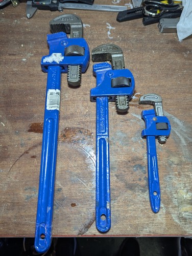 Pairs record stilsons - 3,