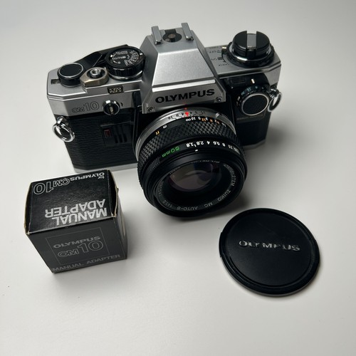 Olympus om10 slr camera - olympus, and