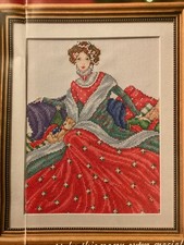 Joan Elliott Winter Majesty Victorian Lady Christmas Cross Stitch Chart
