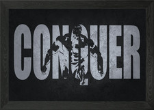 CONQUER Jay Cutler Framed Wall