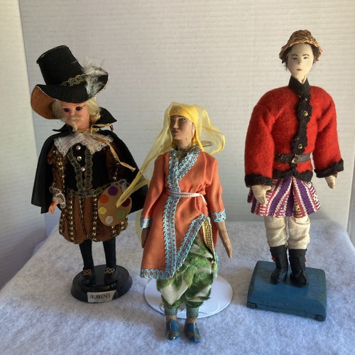 Vintage handmade dolls lot - vintage, ~
