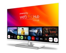 Cello 32 Inch Smart 12v 24v 240v TV WiFi Freeview Play  Freesat CARAVAN TV WHITE