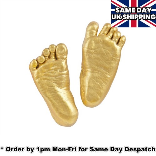 Large baby hand foot cast - 3-d,