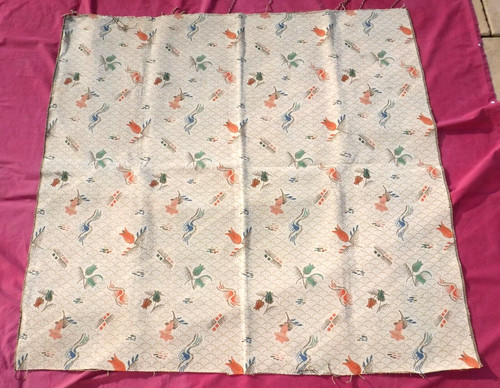 Vintage tapestry fabric heavy - vintage,