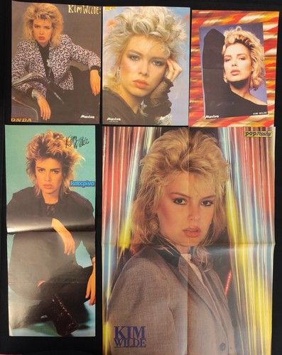 Kim wilde vintage 80s poster - kim,