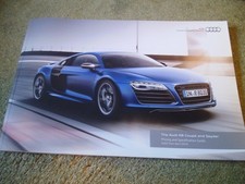 AUDI R8 COUPE & SPYDER