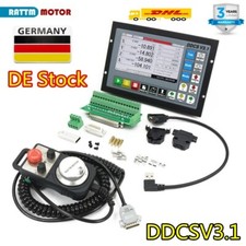 「EN」4 Axis CNC Controller PLC Motor Motion Control DDCSV3.1 Offline Read G Code