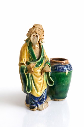 Antique chinese mudman - chinese, 'mudman'