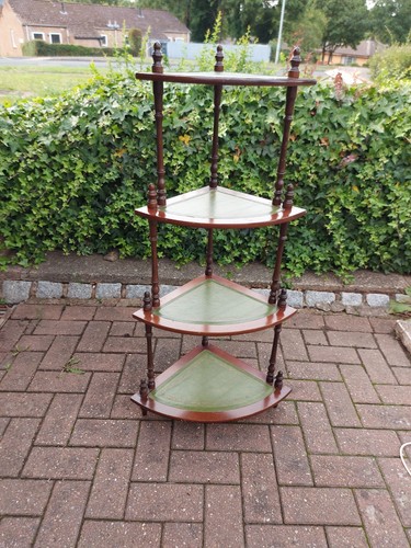 Vintage whatnot corner stand - vintage,
