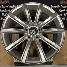 1 X VOLKSWAGEN VW PASSAT B8 17" SILVER ALLOY WHEEL RIM 7J Et40 LONDON 3G0601025D