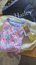 Hatley Girls Pajamas Set Size 8-10years -Brand New with Tags 100% Organic