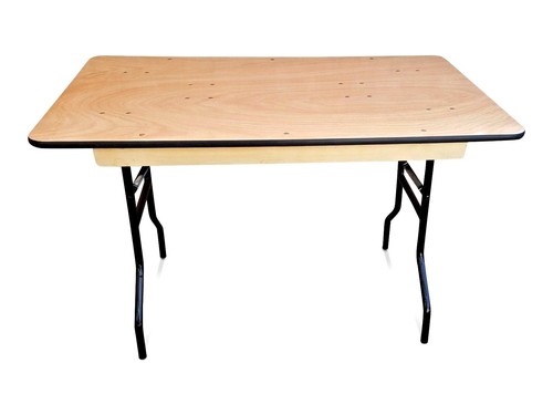 4ft wooden trestle table - 4ft,