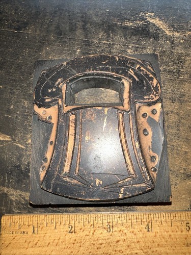 Print block old telephone - print,