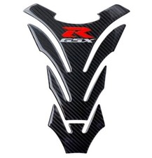 Suzuki GSXR GSX-R 600 750 1000 Fuel Tank Pad Paint Protection Decal Carbon Black