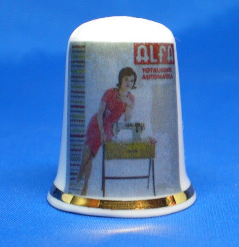 Birchcroft china thimble - china,