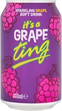 Ting Grape Soda Carbonated