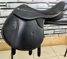 14” XW Thorowgood Pony Club GP Saddle - Black