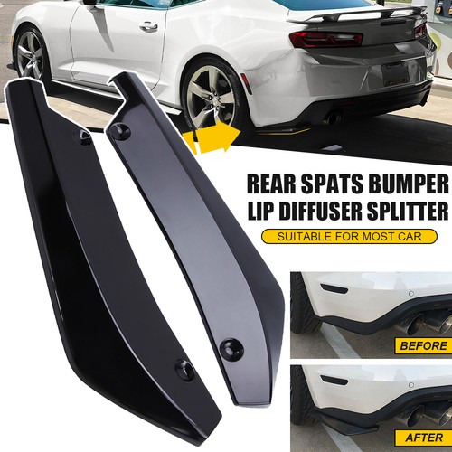 Rear spats bumper - 2x, lip