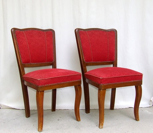 Pair art deco cloud - of,