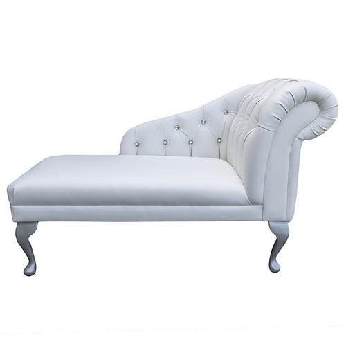 Chaise longue buttoned - chaise,