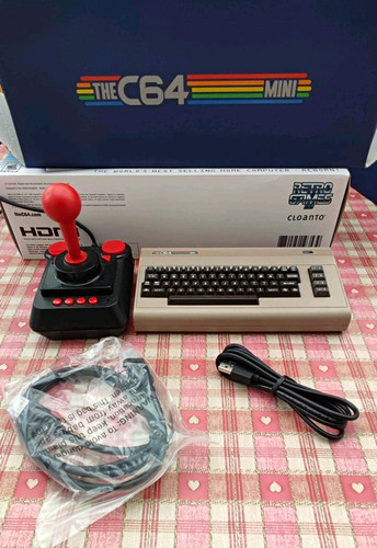 The c64 mini microconsole - mini,