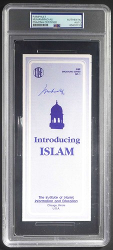Muhammad ali signed 5x8 5 - ali, 3.5x8.5