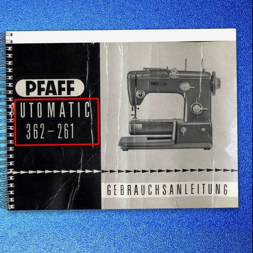 Pfaff 362 261 automatic sewing - pfaff, 362-261