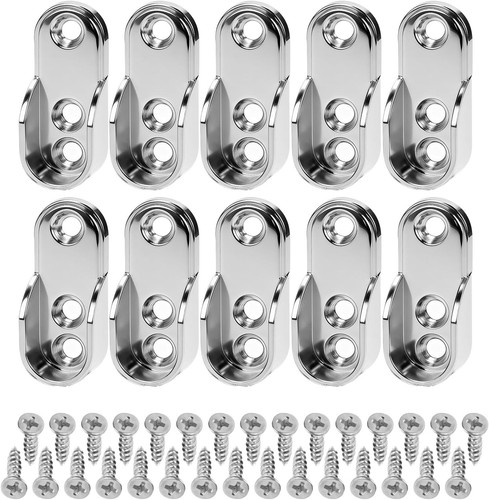 10pcs oval wardrobe rail - 10pcs,