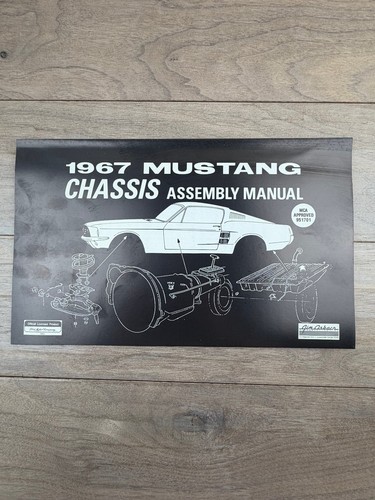1967 mustang chassis - 1967, assembly