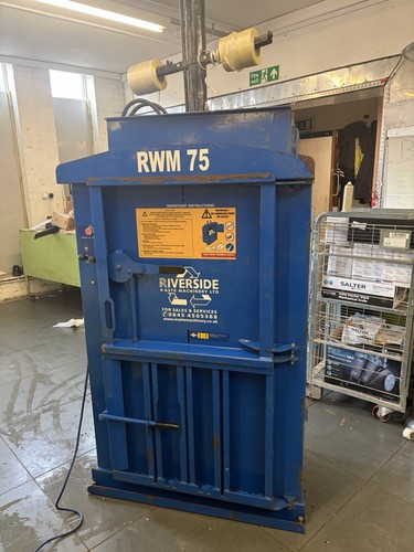 Waste cardboard baler - waste,