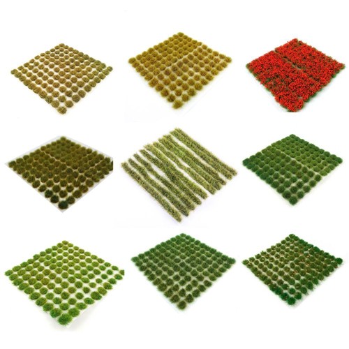 Static grass tufts - tufts,