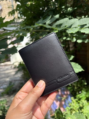 Trifold rfid genuine leather - trifold,